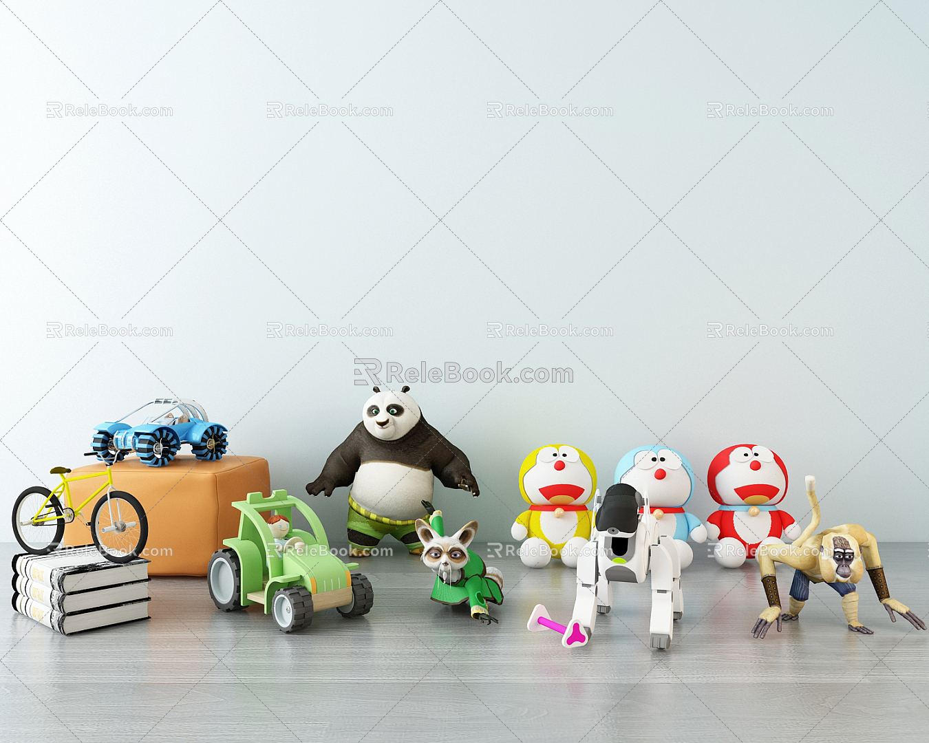 Children's Toys Modern Toys 3d model