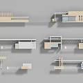Modern Gate Entrance Gate Guard Security Pavilion 3d model