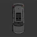 Silver SUV With Black Roof Front Grille Design And Alloy Wheels