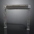 Industrial Metal Truss Support Equipment With Heavy Duty Frame Structure