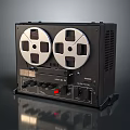 TEAC Vintage Reel to Reel Tape Recorder With Dual Reels And Control Buttons