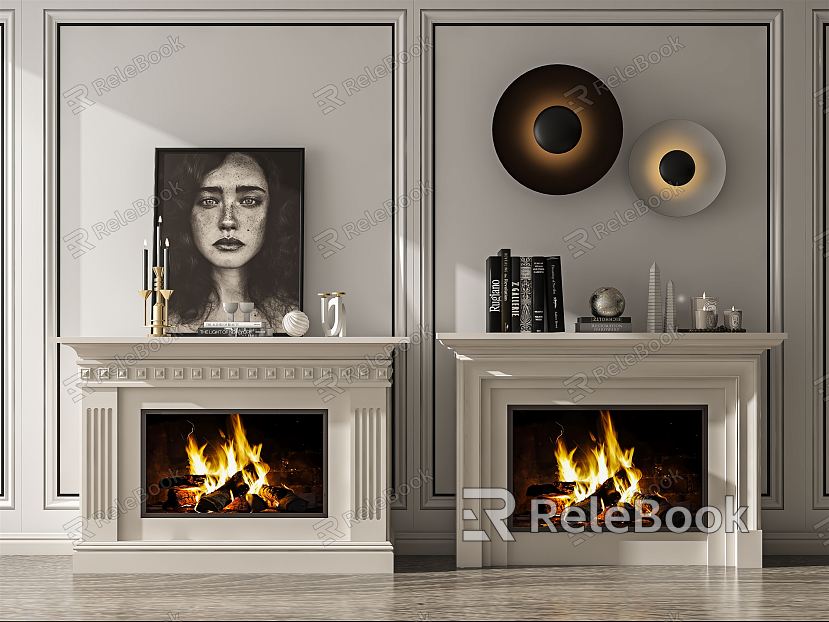 Jane's Fireplace model