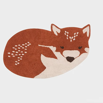 Modern Square Carpet La Redoute Child Fox Renard 3d model
