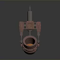 Heavy Duty Industrial Metal Furnace Structure With Burning Core And Chain Mechanism