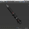 Missile Cannon Torpedo Bomb Cruise Missile Science Fiction Missile Science Fiction Torpedo Missile Simple Model Missile Low Model Low Face Missile Game Missile 3d model