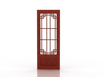 Chinese Gate 3d model