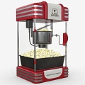 popcorn machine popcorn fast food cartoon food 3d model