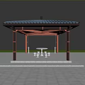 Pavilion 3d model