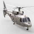 Military Helicopter 3d model