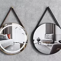 Modern Mirror 3d model