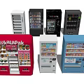 Modern vending machine beverage machine 3d model