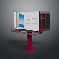 Large Billboard Featuring iPad Air 2 With Class in the Air Slogan