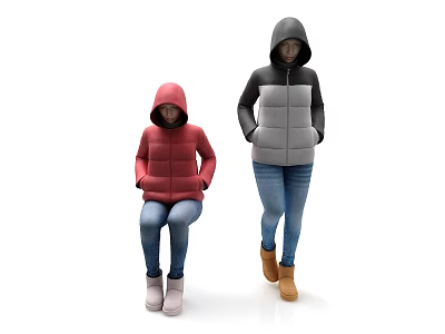 Modern Model 3d model