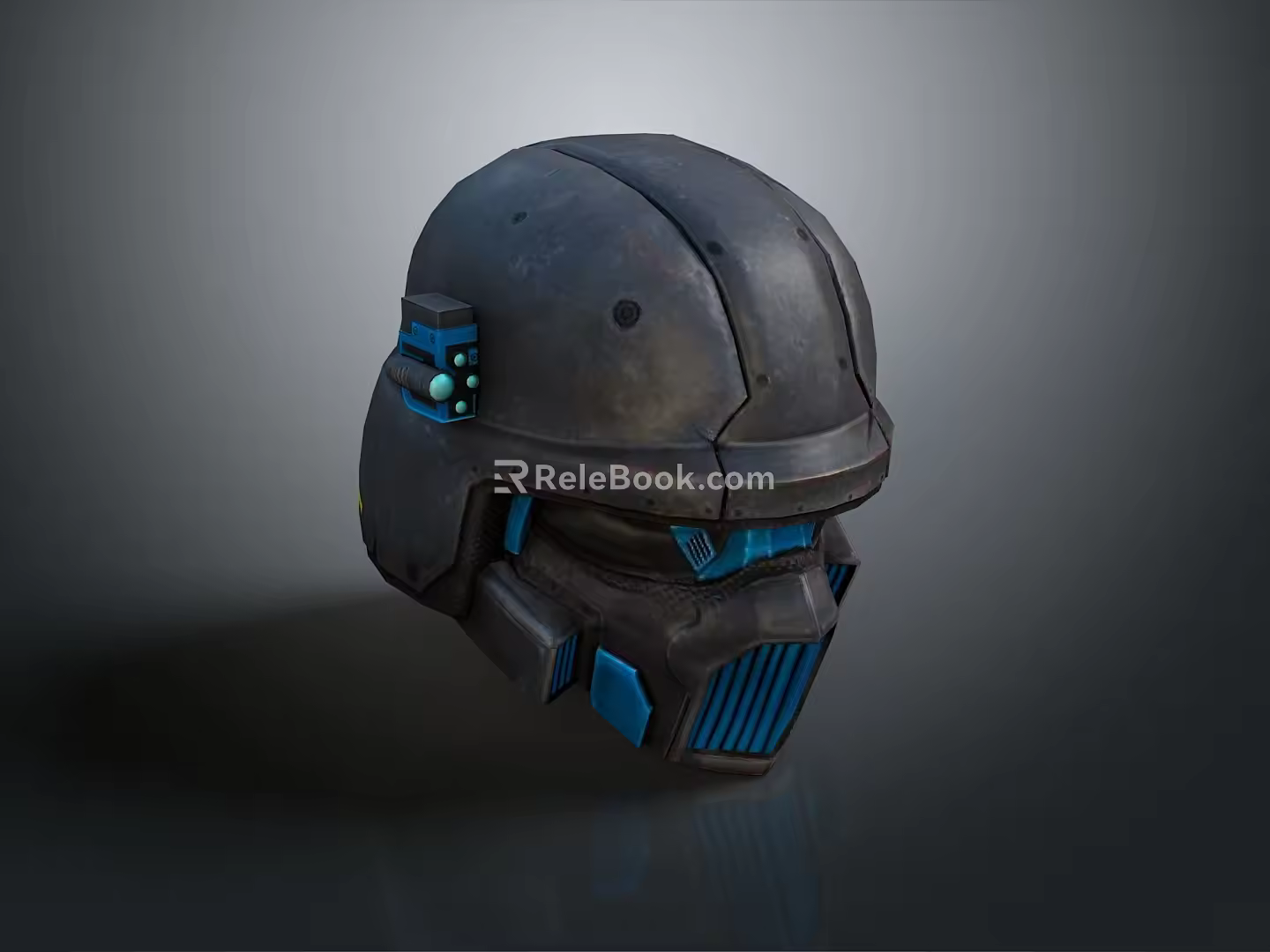 Sci-Fi Helmet Alien Helmet-Helmet High Tech Helmet Game Helmet 3d model