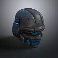 Sci-Fi Helmet Alien Helmet-Helmet High Tech Helmet Game Helmet 3d model