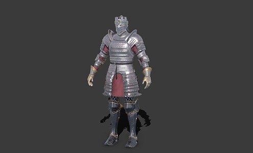 Medieval Armor Soldier Knight Warrior 3d model