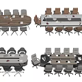 Modern Office Conference Tables With Different Shapes And Matching Chairs