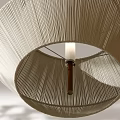New Chinese-style Rattan-weaving Hanging Lamp Middle-ancient Cotton-thread Lamp-weaving Hemp Rope 3d model