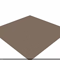Brown Textured Floor Surface In Interior With Natural Light And Marked Circle