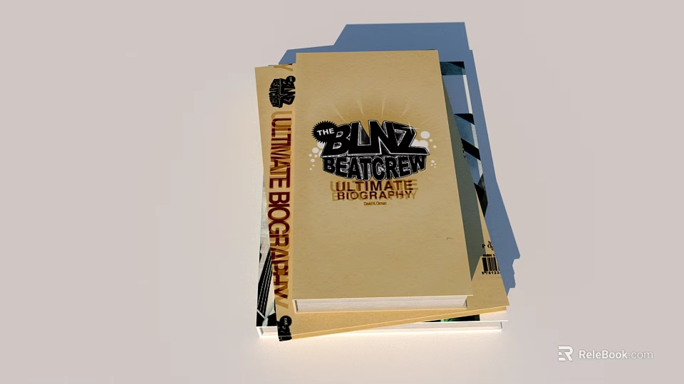 Gangs Beatcrew Ultimate Biography Book With Detailed Cover And Informative Content 3d model 