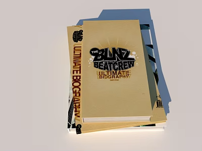 Gangs Beatcrew Ultimate Biography Book With Detailed Cover And Informative Content 3d model
