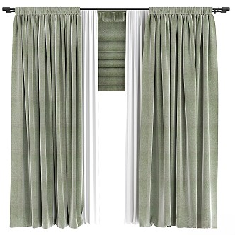 Interior Curtain 3d model