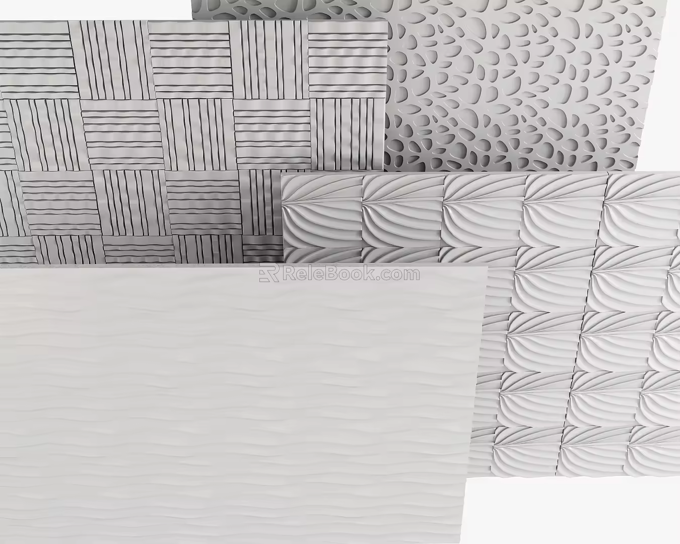 Modern background wall special-shaped background wall modeling background wall three-dimensional background wall special-shaped wall panel 3d model