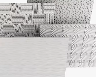Modern background wall special-shaped background wall modeling background wall three-dimensional background wall special-shaped wall panel 3d model