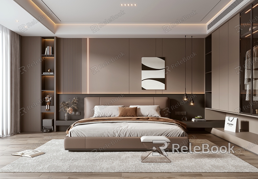 Italian Home Bedroom model