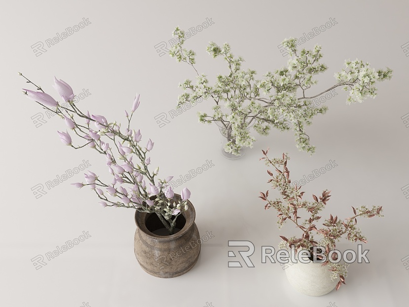 Modern Vase Potted Plant model