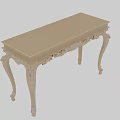 Elegant Entryway Console Cabinet With Carved Details And Sturdy Legs Design