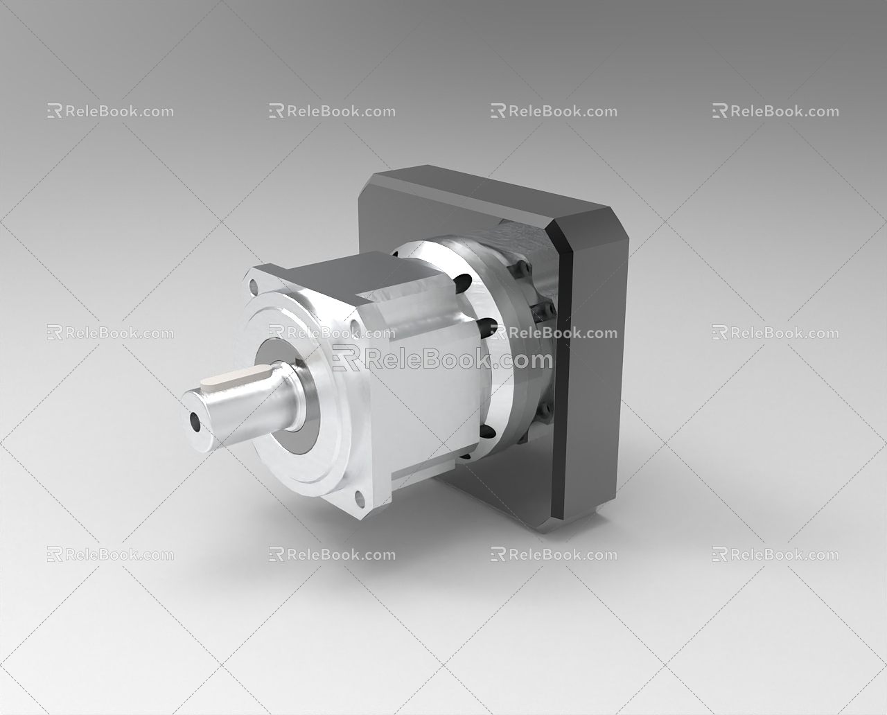 Industrial equipment 1162 Industrial reducer 3d model