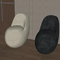 Modern toilet combination 3d model