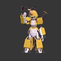 Modern Robot Toys 3d model