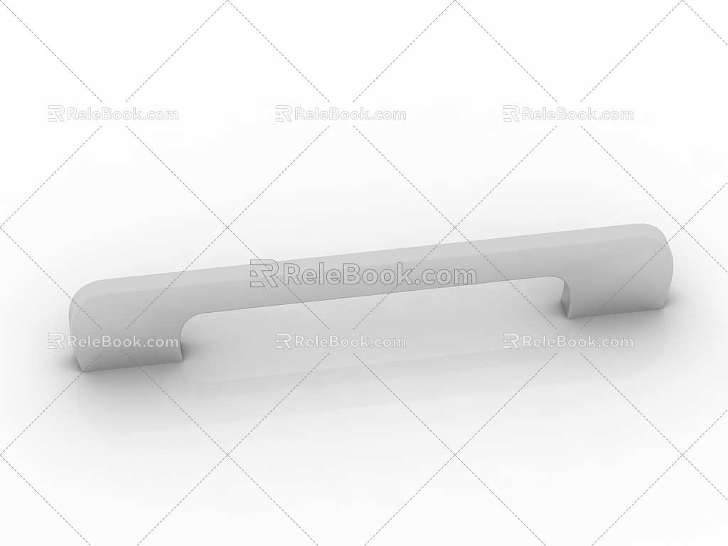 Modern hardware handle 3d model