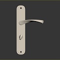 Modern Door Handle Handle Metal Lock 3d model