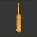 Orange Cat Character Model With Bright Fur And Realistic Standing Features
