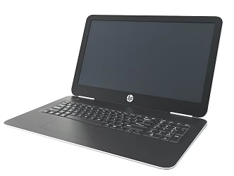 HP Laptop HP Laptop Tablet Computer Work Laptop Tablet 3d model