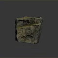 Rock Block Rock Block Rock Specimen Boulder Big Stone Block Rock Stratum Rock Stratum Rock Stratum Rock 3d model