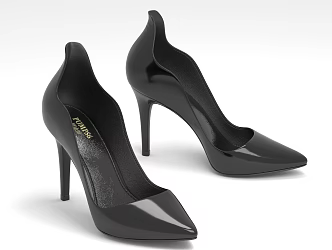 Women's Shoes High Heels Shoes 3d model