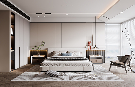 Modern Bedroom 3d model