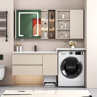 Bathroom products toilet bathroom cabinet toilet 3d model