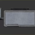 Hurricane Air Cooler Fan With Metal Casing And Industrial Ventilation Grille Design