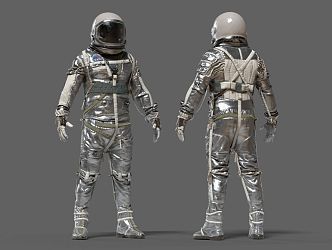 The Modern Astronaut 3d model