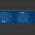 Blue Metal Shipping Container Model With Rectangular Design And Storage Features