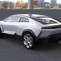White Luxury Sports SUV With Modern Sleek Design
