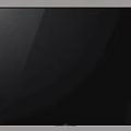Ultra Slim Black TV with High Definition Display and Modern Wall Mounted Design