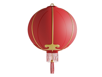 Lantern Chinese Lantern Festival Decoration Spring Festival Decoration Lantern 3d model