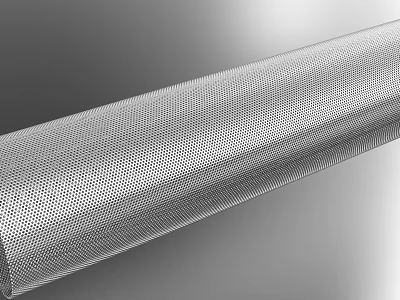 High Quality Stainless Steel Perforated Mesh Roll With Uniform Holes Design 3d model