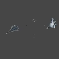 Military Fighter Jet With Camouflage Paint Red Star Emblem And Streamlined Fuselage